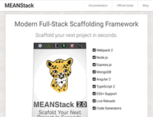 Tablet Screenshot of meanstack.net